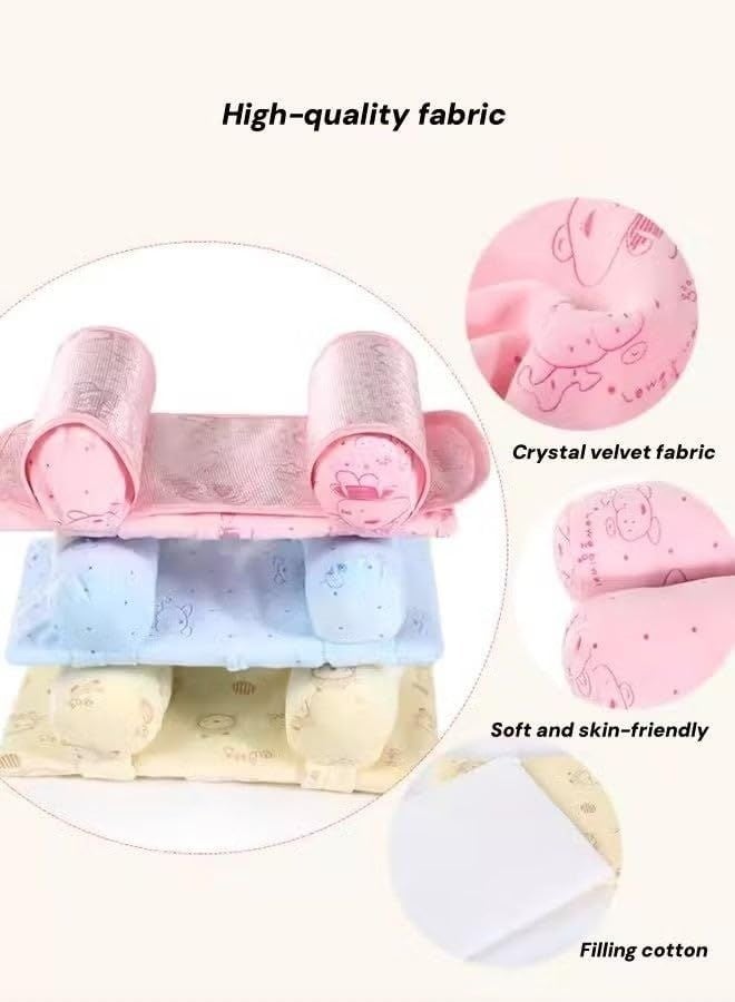 Gonice Baby Anti-Heading Pillow,Infant Baby Soft Pillow,Baby Neck Support,Prevent Flat Head Anti Roll,New Baby Pillow Sleeping Support,Breathable Ergonomic Design - Image 3