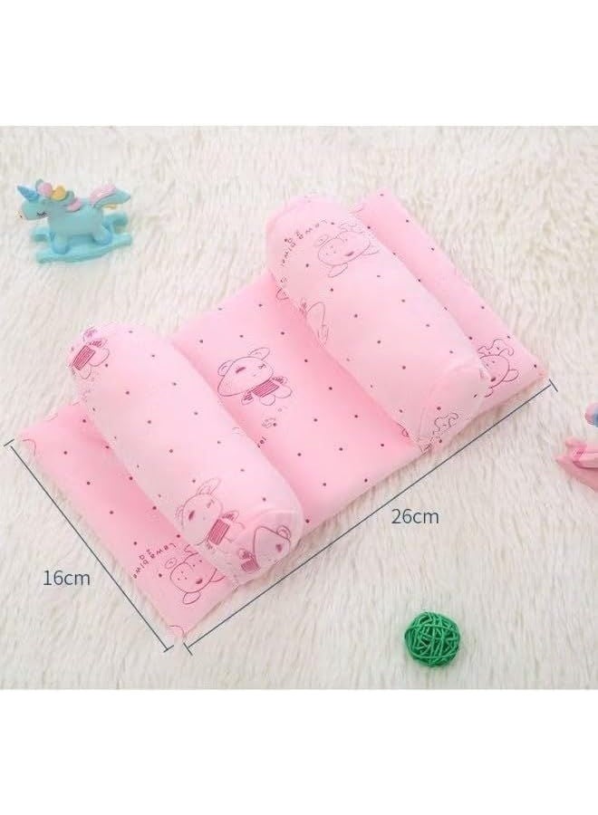 Gonice Baby Anti-Heading Pillow,Infant Baby Soft Pillow,Baby Neck Support,Prevent Flat Head Anti Roll,New Baby Pillow Sleeping Support,Breathable Ergonomic Design - Image 2