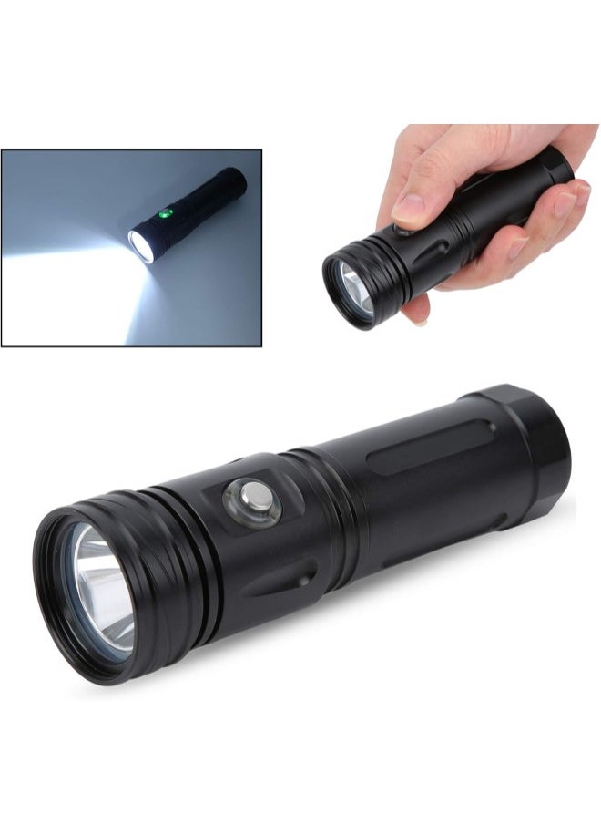 klarako IPX8 Waterproof Flashlight Diving LED Light Torch Professional Underwater Lighting Lamp  - Image 2