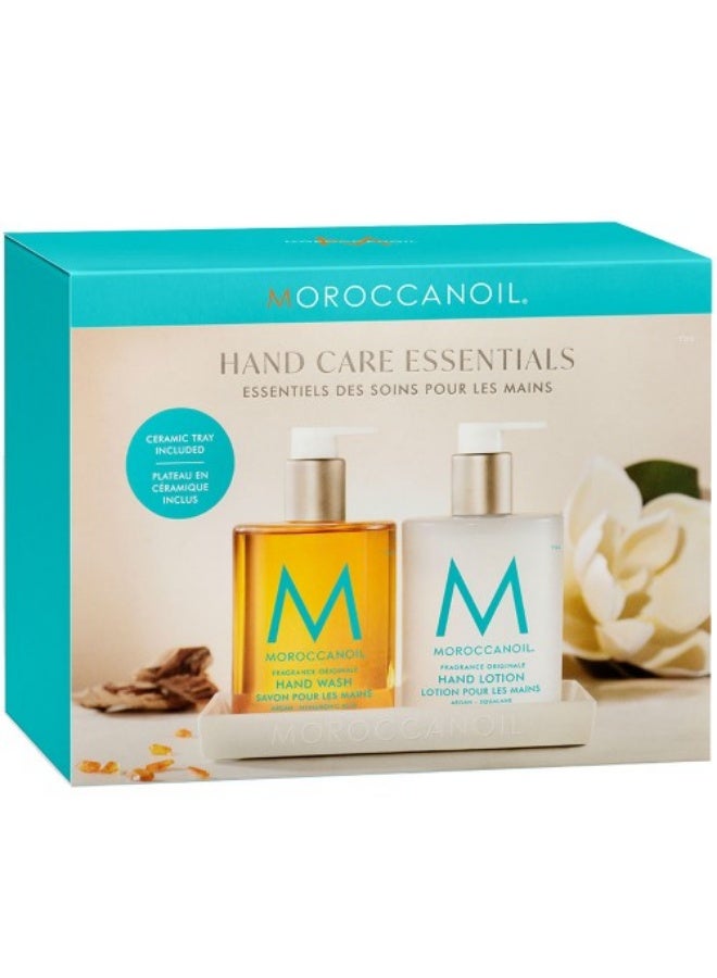 Moroccanoil Body Hand Care Essentials Set | Hand Wash & Hand Cream Duo with Nourishing Argan Oil