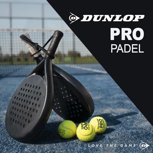 Dunlop Sports Pro Padel Ball, 3-Ball can, Yellow - Image 5