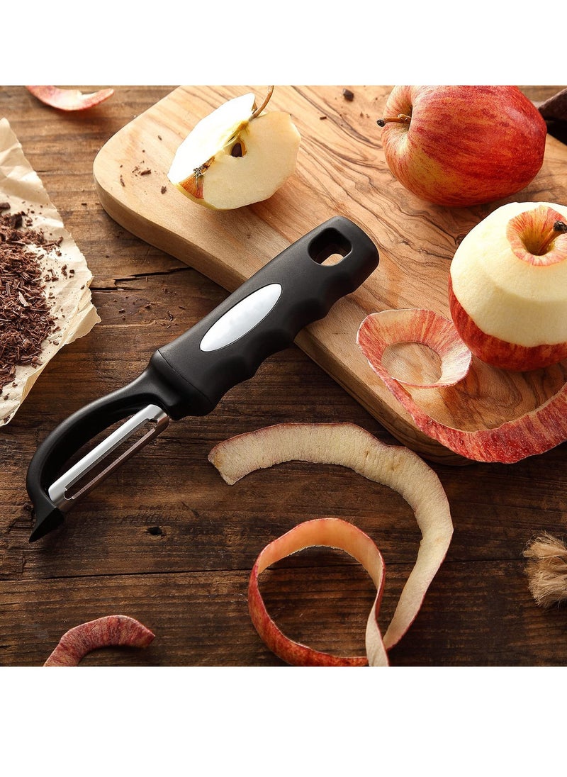 Generic - advanced rotating vegetable peeler black - Image 1