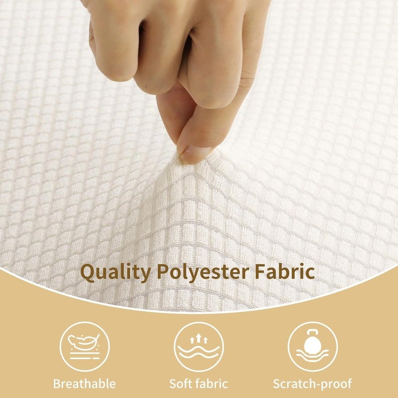 Elastic Rv Cushion Covers for Dinette Bench & Backrest, Stretchy and Universal Fit, Machine Washable, and Comfortable - Image 4