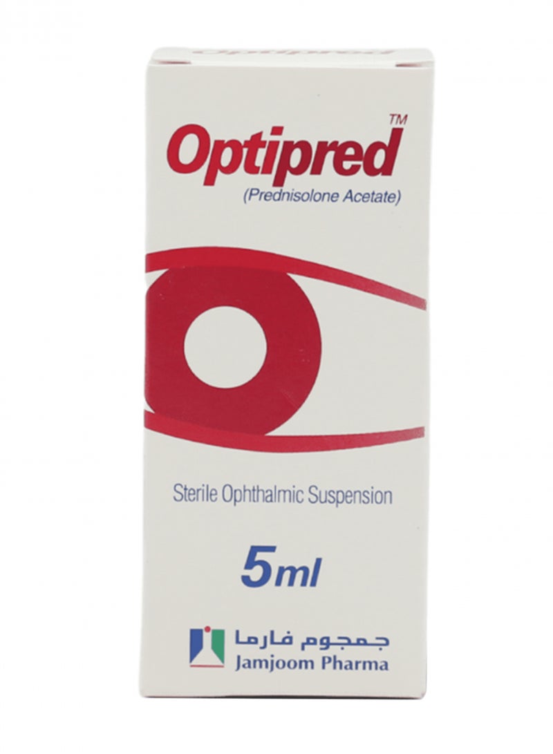 Optipred, Sterile Ophthalmic Solution, Anti-Inflammatory 5ml