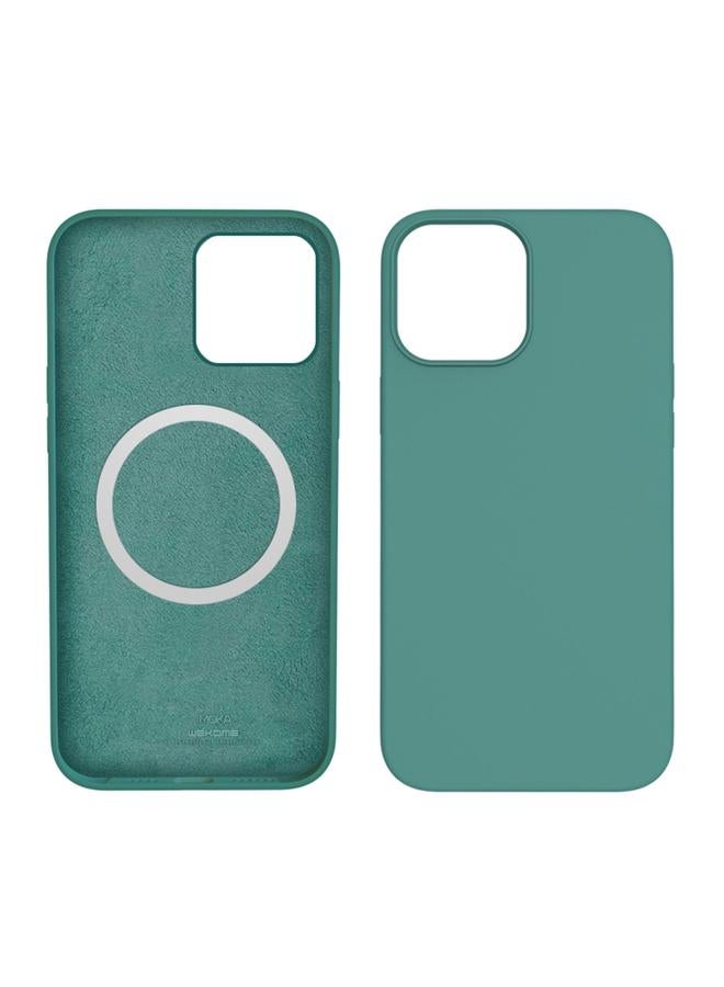 دبليو كيه جراب لهاتف iPhone 12 / 12 Pro WPC-005 iDeal Series المغناطيسي السائل من السيليكون مع تغطية كاملة ومضاد للصدمات Magsafe مع مغناطيس شحن Magsafe - Image 3