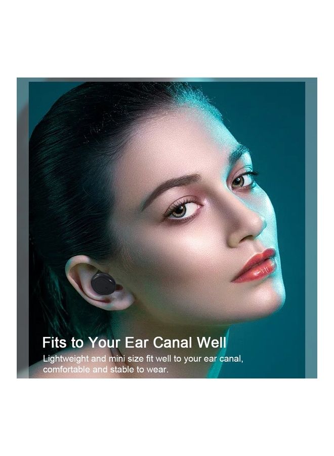 NIBEMINENT Bluetooth 5.0 Mini TWS In-Ear Earbuds With Mic And Charging Case  - Image 4