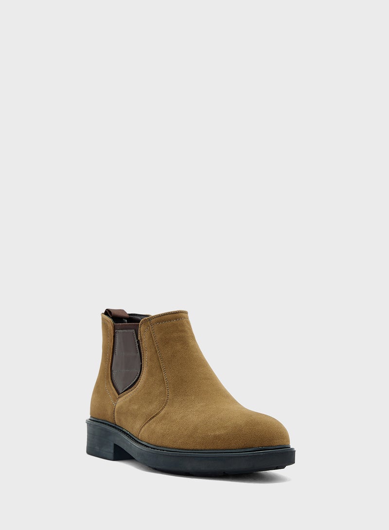 Robert Wood Casual Suede Chelsea Boots  - Image 2