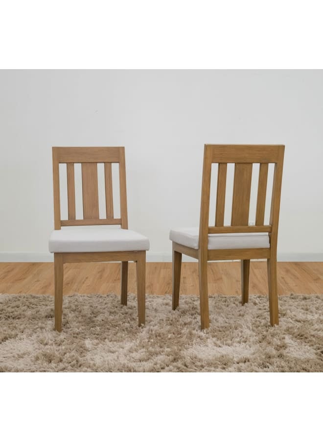 Zahra Furniture Juno dining chair Brown  Wood