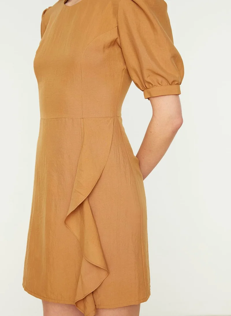 trendyol Ruffled Mini Dress