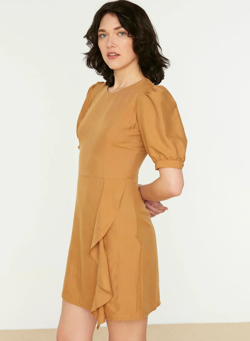 trendyol Ruffled Mini Dress