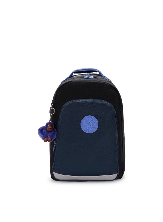 kipling Class Room Ergonomic Kids/Teen School Large Backpack with Laptop Protection, 0.89 kgs, 28L - True Block - Image 1