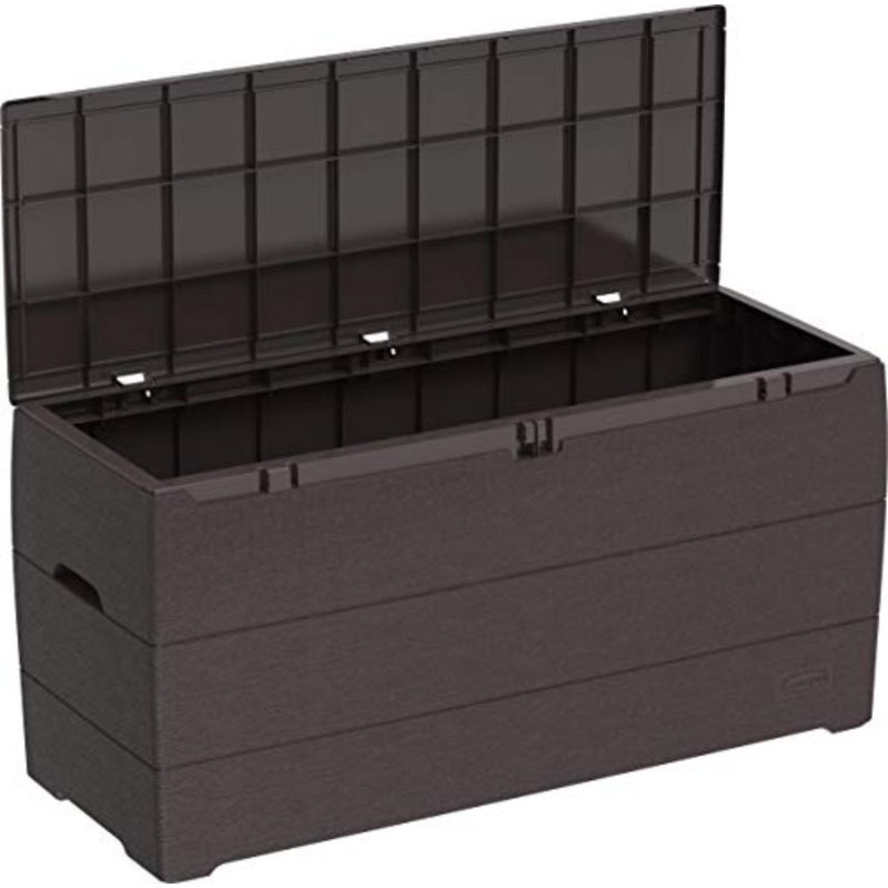 Plastic Cedargrain Deck Storage Box 270 Liters For Indoors And Outdoors - Image 2