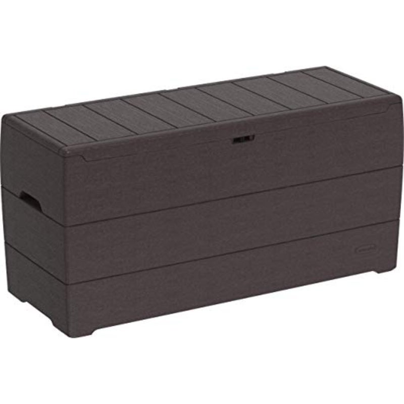 Plastic Cedargrain Deck Storage Box 270 Liters For Indoors And Outdoors - Image 1
