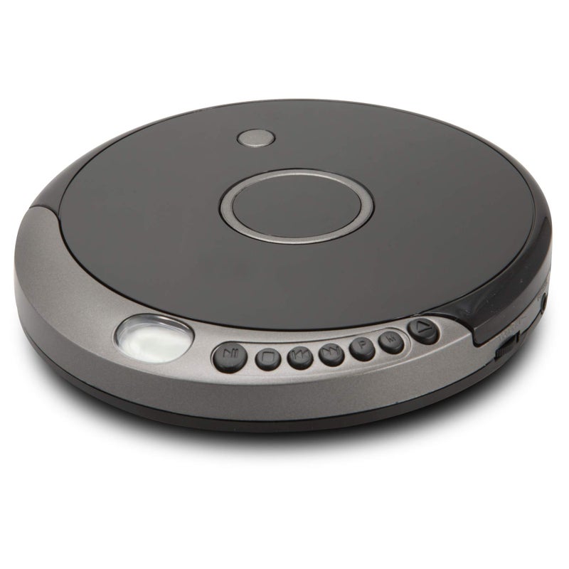 GPX PCB319B Portable Cd Player with Bluetooth, Includes Stereo Earbuds, Black - Image 1