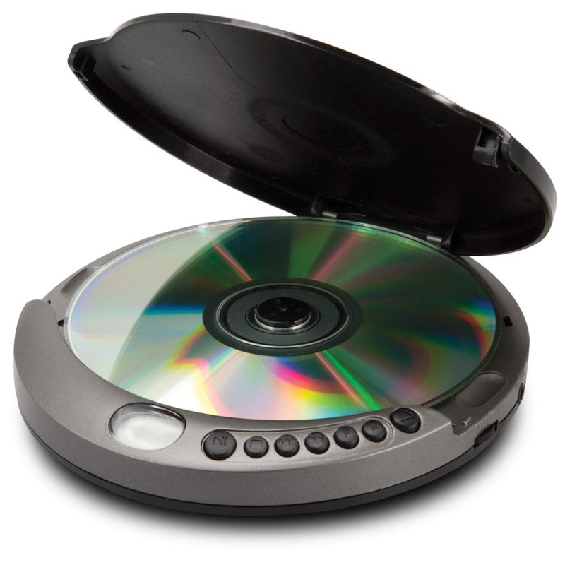 GPX PCB319B Portable Cd Player with Bluetooth, Includes Stereo Earbuds, Black - Image 2