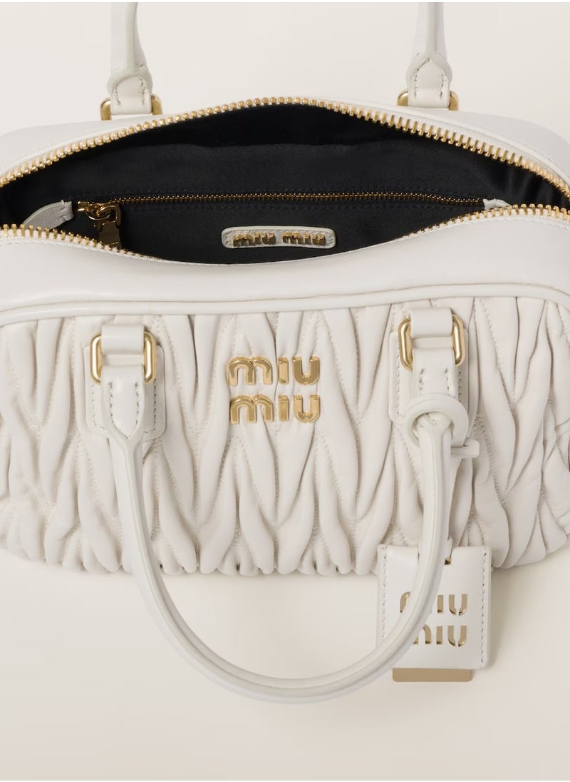 MIU - MIU Arcadie Quilted nappa leather bag Shoulder Crossbody - Image 1
