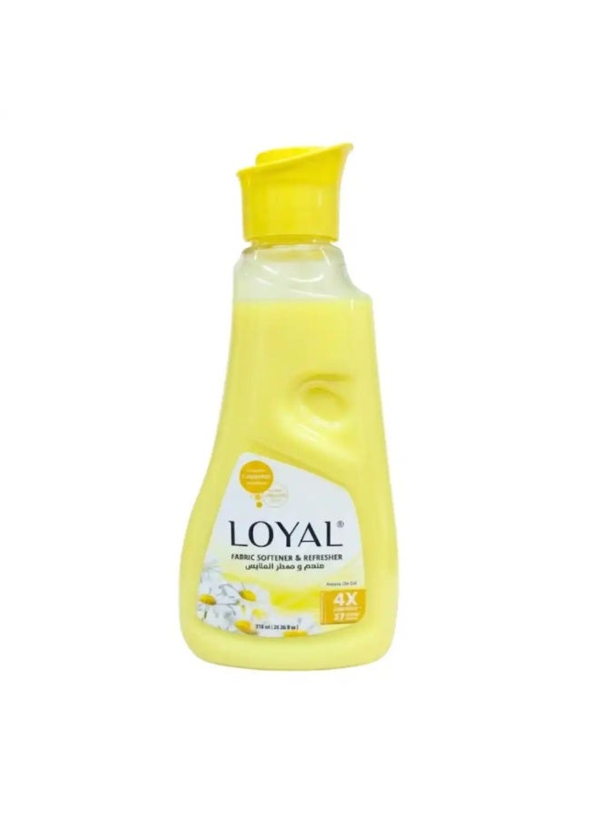 loyal منعم ومجدد رائحة لويل أروما دي سا مع 4X انتعاش حتى 37 غسلة - 750 مل
