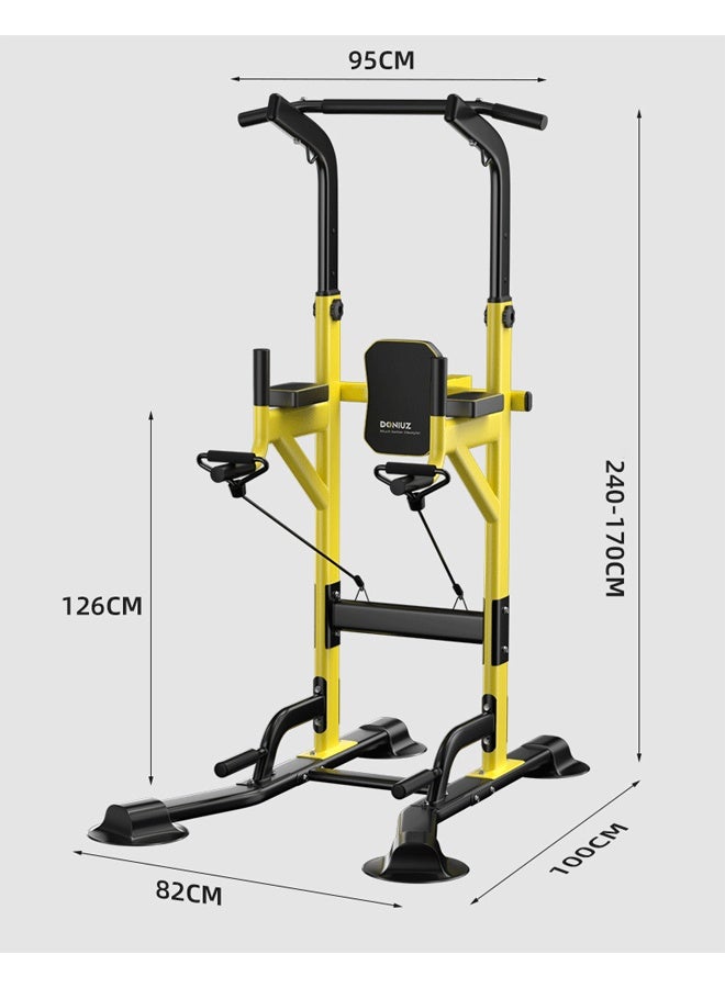 NKX Multi-Function Adjustable Power Tower Pull-Up & Dip Station Strength Training Equipment for Gym  - Image 5