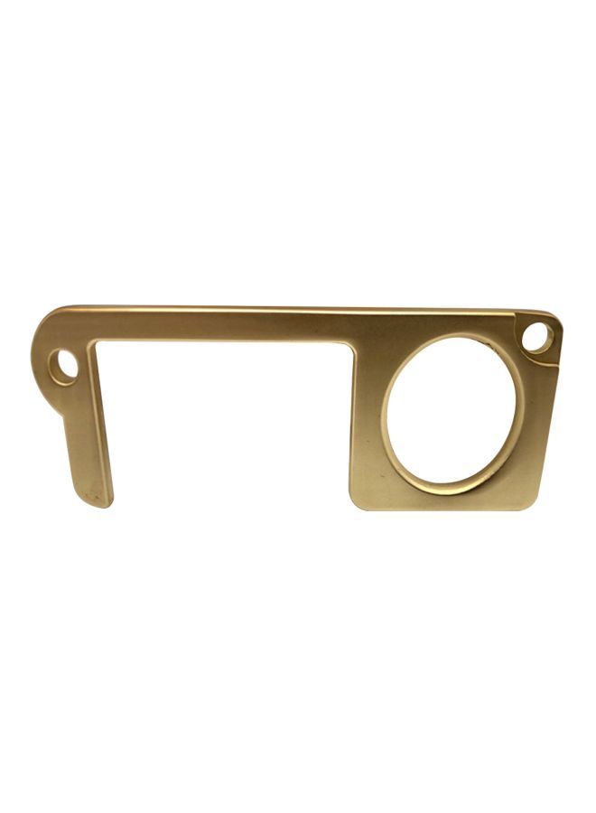 NIBEMINENT Zero-Touch EDC Door Opener Tool Gold 75x4x31millimeter - Image 1