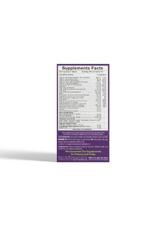 iRemedies iMan Once Daily Multivitamins – Men's Multivitamin for Energy, Muscle Support, and Overall Health – 90 Tablets - Image 4