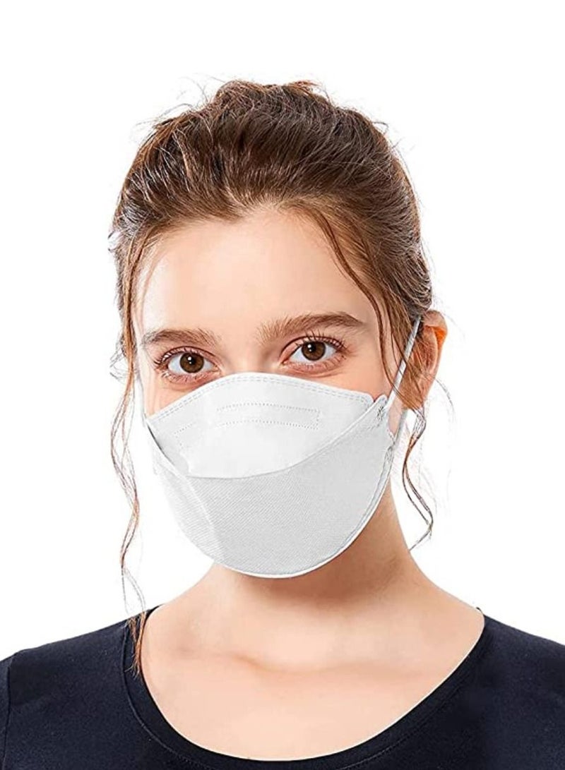 ميد ون عبوة من 50 قطعة من أقنعة الوجه التي يمكن التخلص منها ملفوفة بشكل فردي للبالغين ، وأربع طبقات من أقنعة الوجه الفلترية ، ومزيج من الألوان - Image 2