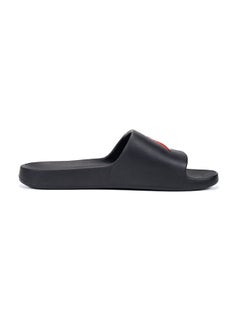 بيك Men's Slides- Black/Red  - Image 2
