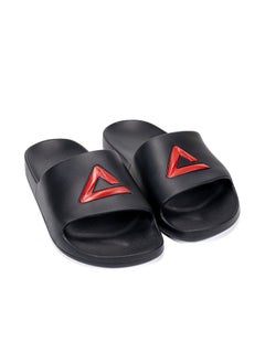 بيك Men's Slides- Black/Red  - Image 4