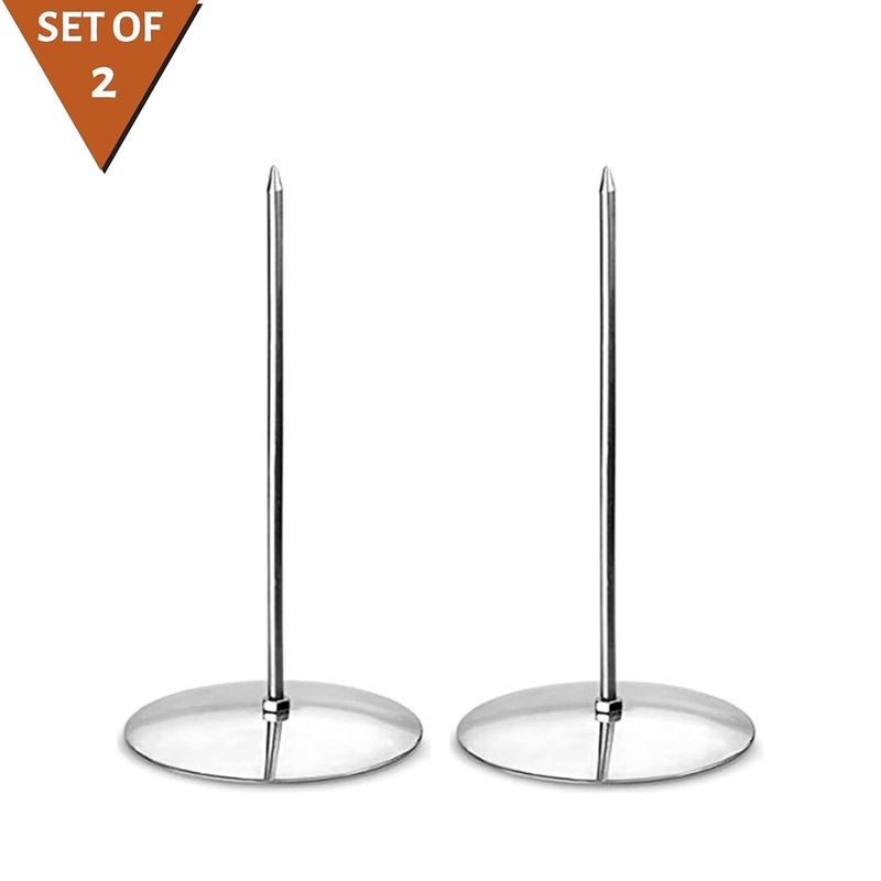 GoodWill Tech Stainless Steel Desk Straight Rod Paper Bill Fork (2) - Image 2