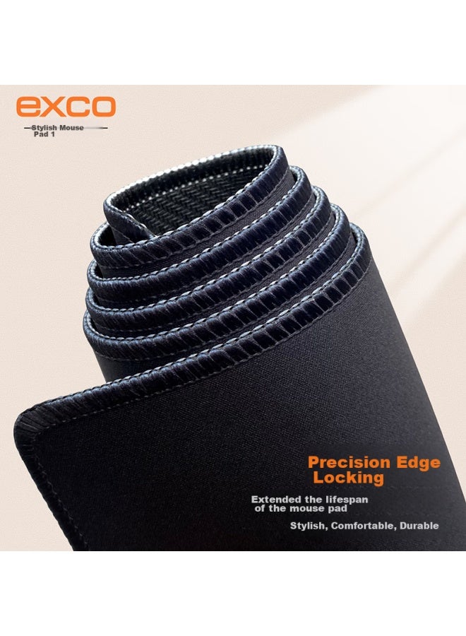 Exco 900x400 Xingqing Mouse Pad, Large Desk Mat, Laptop Pad, Office And Gaming Keyboard Pad, Large Mouse Mat With Locking Edge, E-sports Extra Large Computer Mat 7000 - Image 3