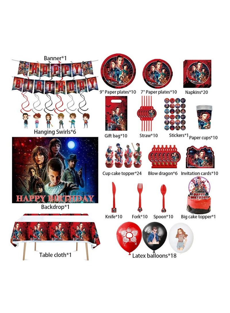 Stranger Things Birthday Party Supplies - Image 2