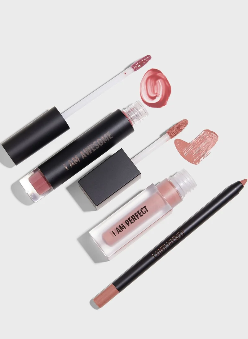 RealHer Deep Nude Lip Kit - I Am Awesome