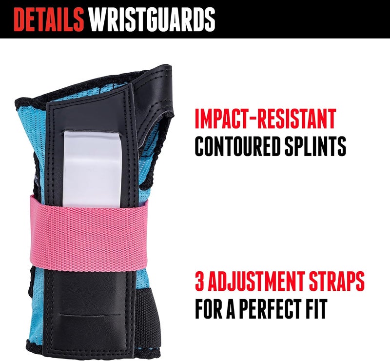 Triple Eight Saver Series Protective Pad Set - Knee, Elbow, and Wrist Guards - Image 5