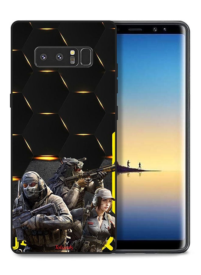 Tolwak Samsung Galaxy Note 8 Protective Case Cover Cyberpunk Wallpaper - Image 1
