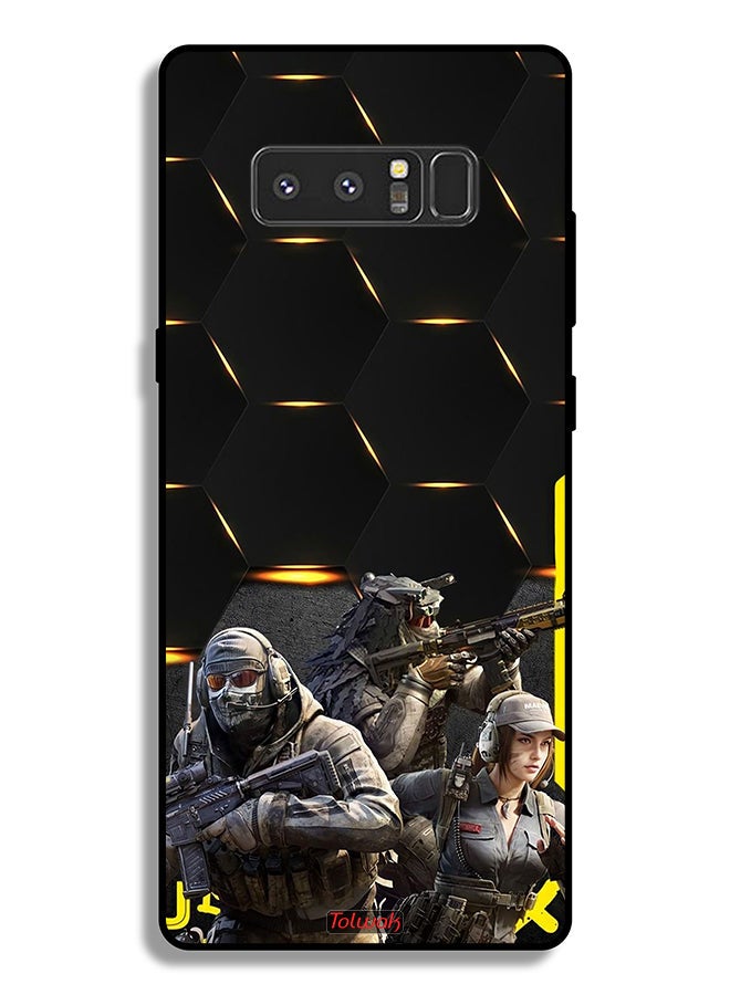 Tolwak Samsung Galaxy Note 8 Protective Case Cover Cyberpunk Wallpaper - Image 2