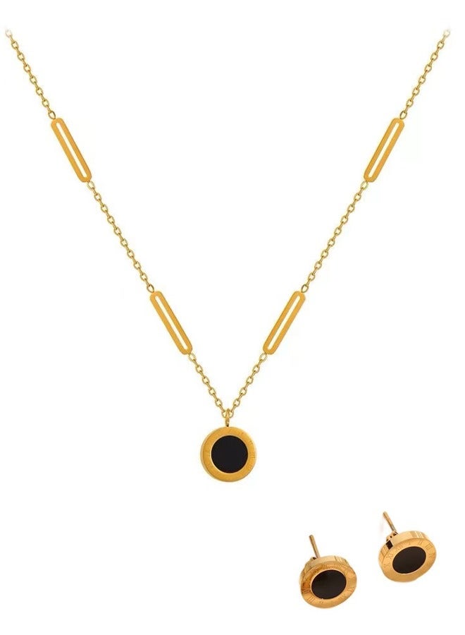 Zeemey Jewellery Set Necklace and Earring Set Jewellery for Women - Image 1
