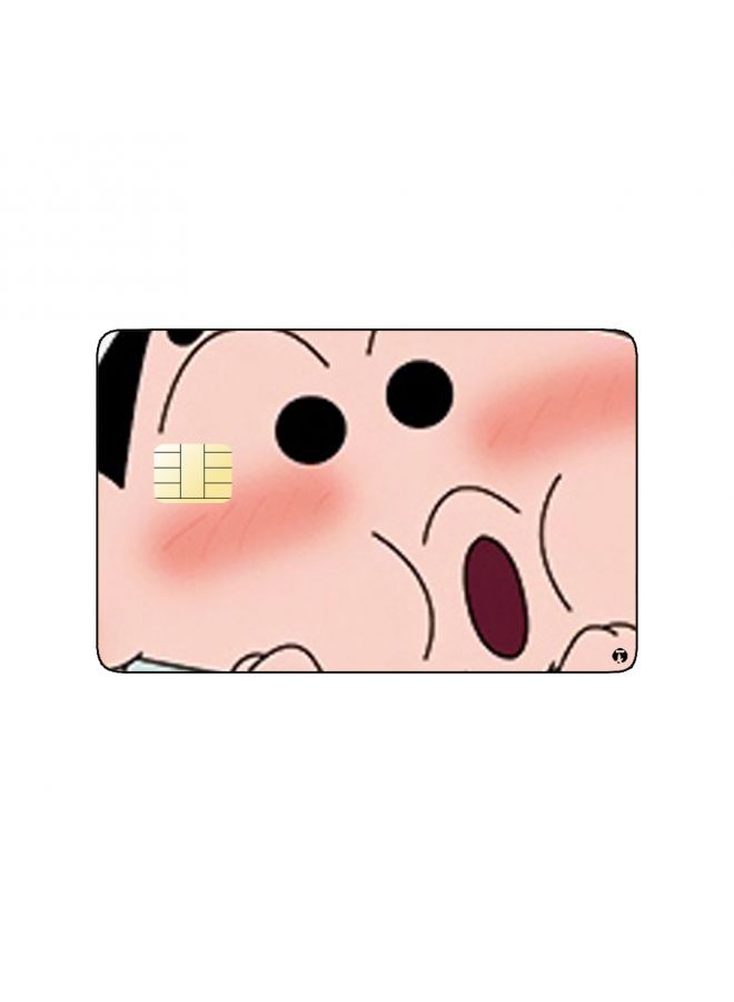 RKN PRINTED BANK CARD STICKER Shinnosuke From Crayon Shin Chan Anime - Image 2