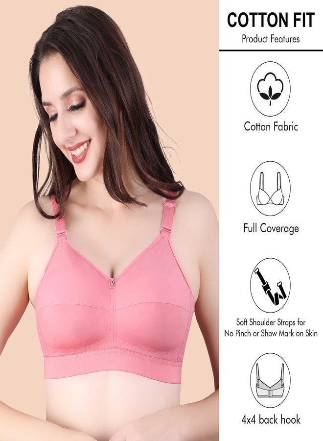 TRYLO COTTONFIT-BRA-36-ROSEGOLD-F-CUP - Image 5