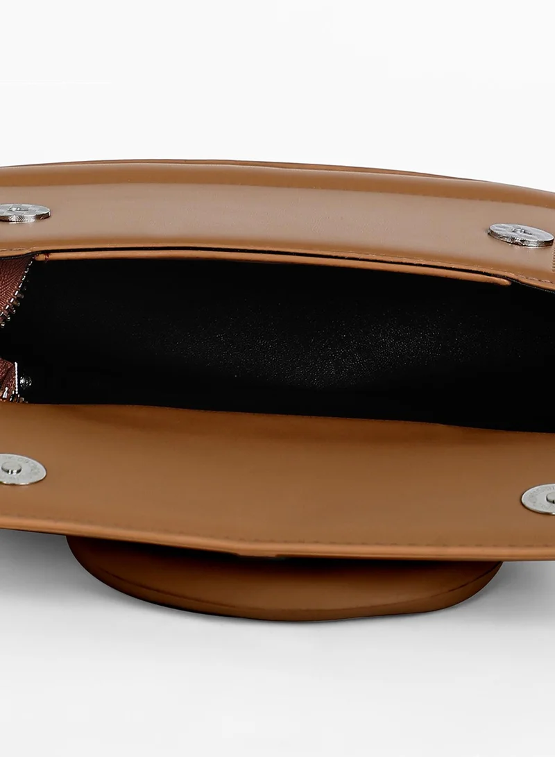 Haute Sauce Women's The Caldera Frost Hand Bag - Brown