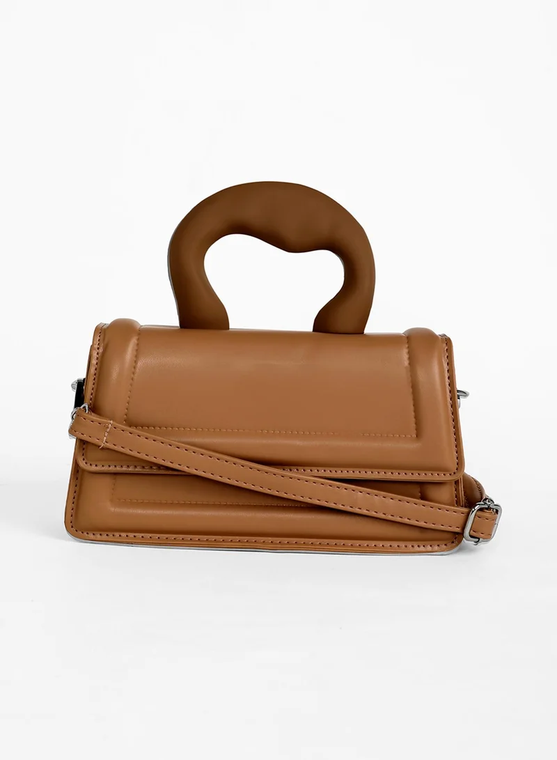 Haute Sauce Women's The Caldera Frost Hand Bag - Brown