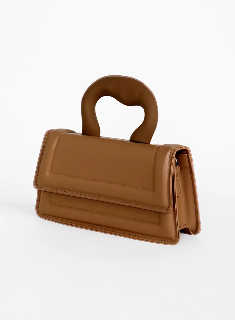 Haute Sauce Women's The Caldera Frost Hand Bag - Brown