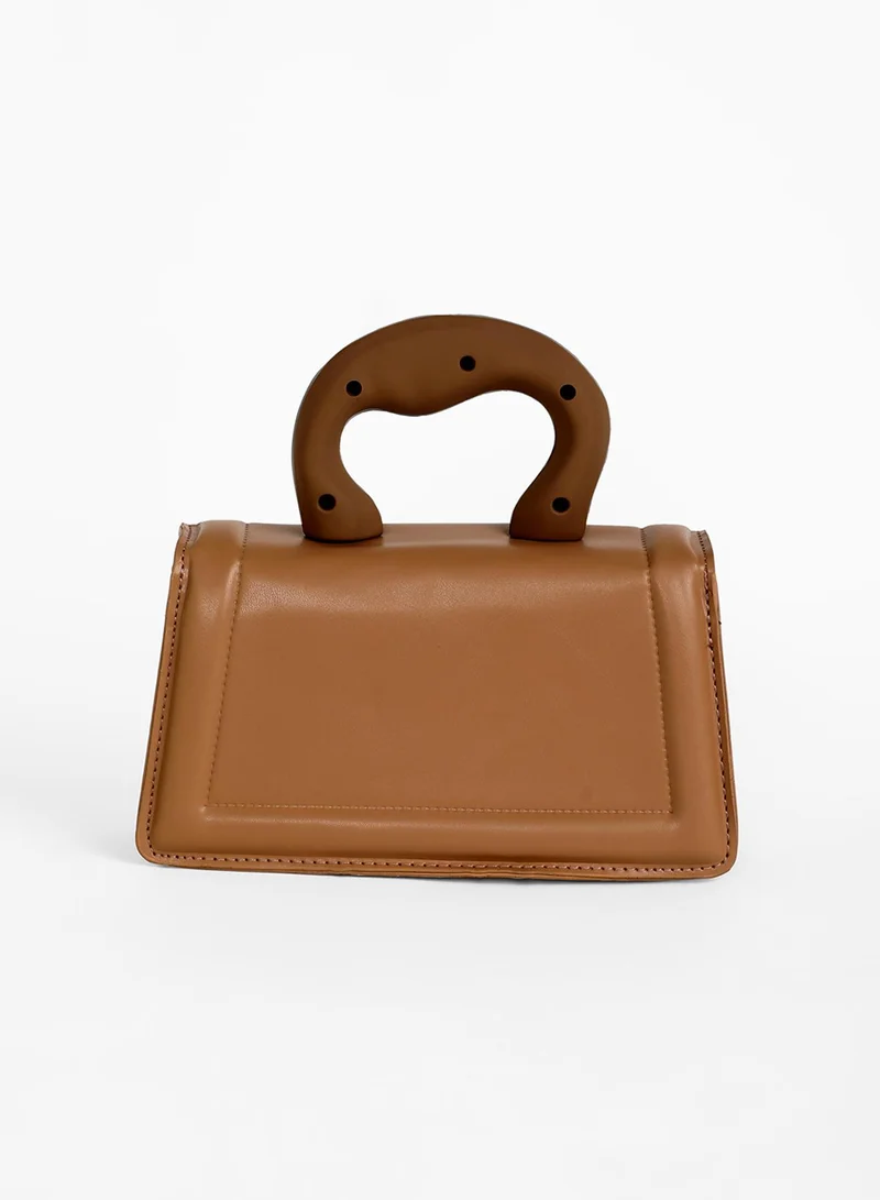 Haute Sauce Women's The Caldera Frost Hand Bag - Brown