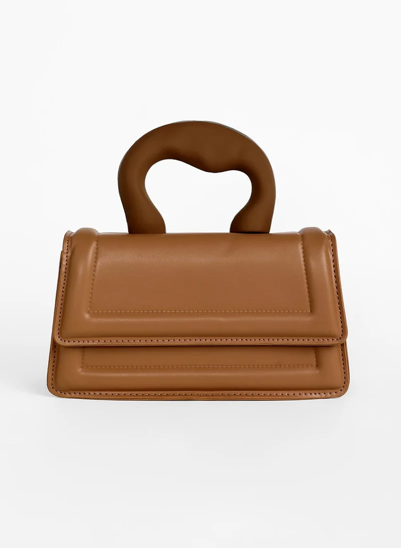 Haute Sauce Women's The Caldera Frost Hand Bag - Brown