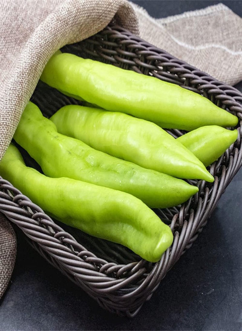 GGOOT 100Pcs Pepper Seeds Natural Healthy Delicious Vegetables for Outdoor Garden Farm Planting Easy Care Low Maintenance Rapid Growth - Image 1