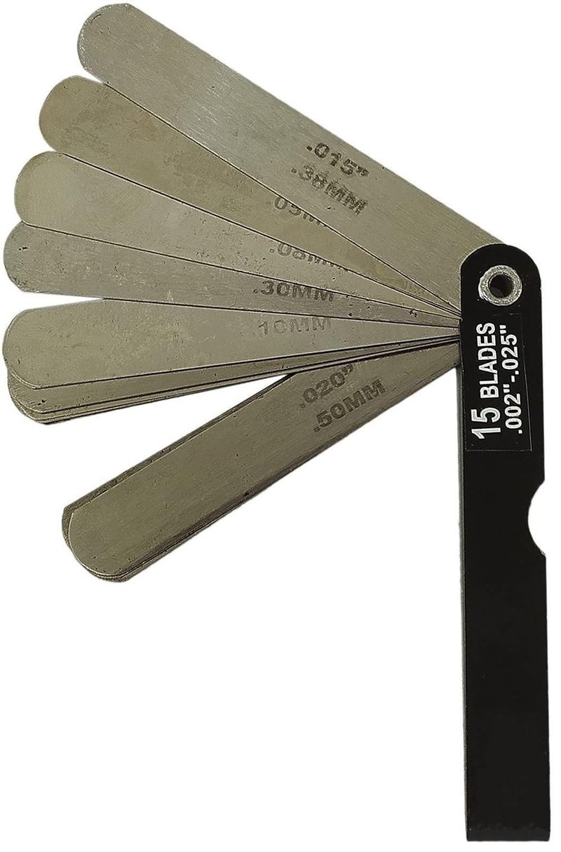 Inditrust New Feeler Gauge marking Gauge (15 Blades) - Image 1