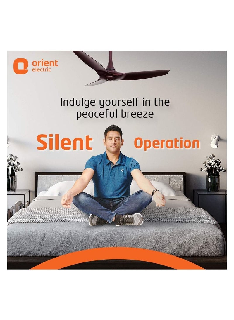 Orient Electric - Orient Electric Aeroquiet 48 inch Roasted Coffee Ceiling Fan - Image 1