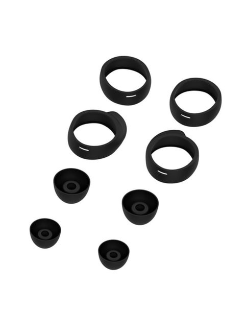 Replacement Wingtip and Ear Tip Set Compatible with Galaxy Buds/Galaxy Buds+ Plus (Black)