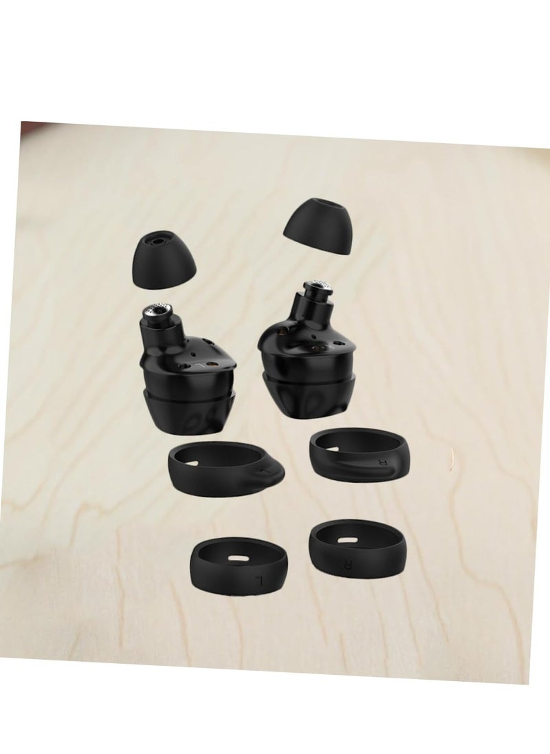 Replacement Wingtip and Ear Tip Set Compatible with Galaxy Buds/Galaxy Buds+ Plus (Black)