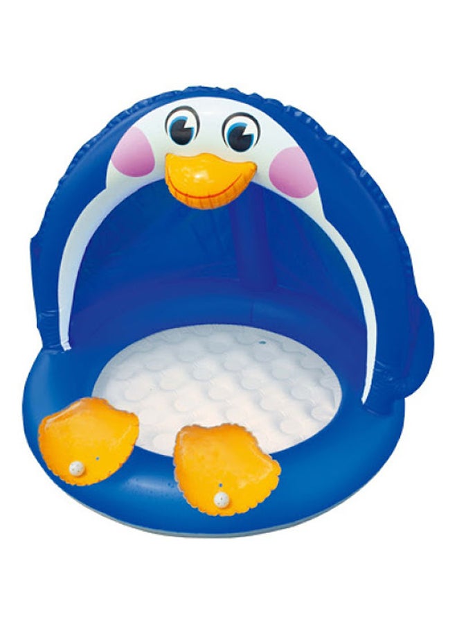 INTEX Penguin Baby Inflatable Foldable Portable Lightweight Swimming Pool 102x83cm - Image 1