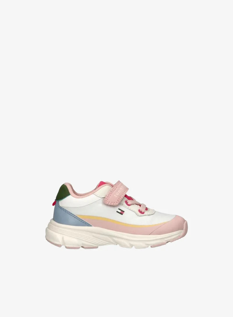 Tommy Hilfiger Kids Low Top Lace Up And Velcro Sneakers
