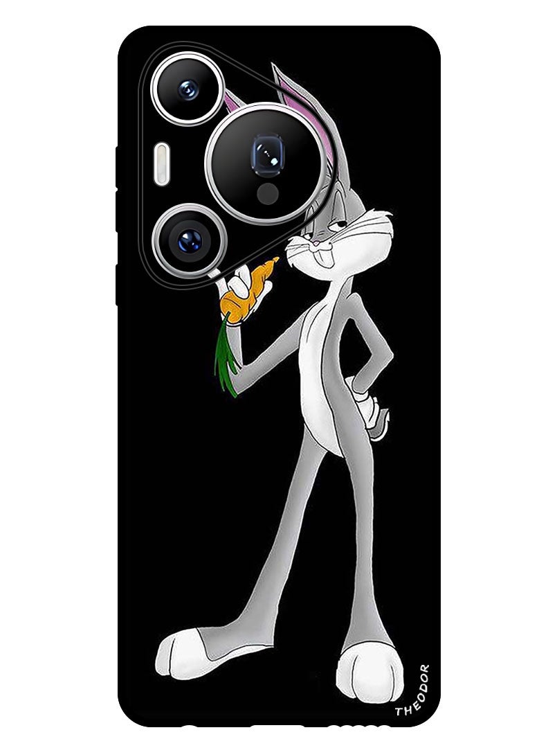 Theodor Protective Case Anti Scratch Shock Proof Bumper Cover For Huawei Pura 70 Pro Rabbit - Image 1